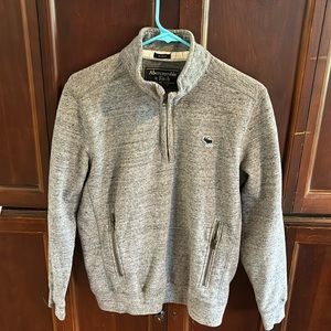 Abercrombie 3/4 zip men’s sweatshirt